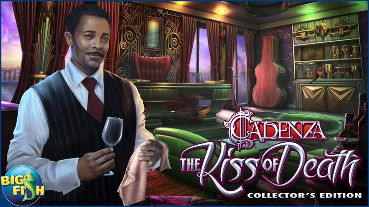 Cadenza: The Kiss of Death - A Mystery Hidden Object Game screenshot-4