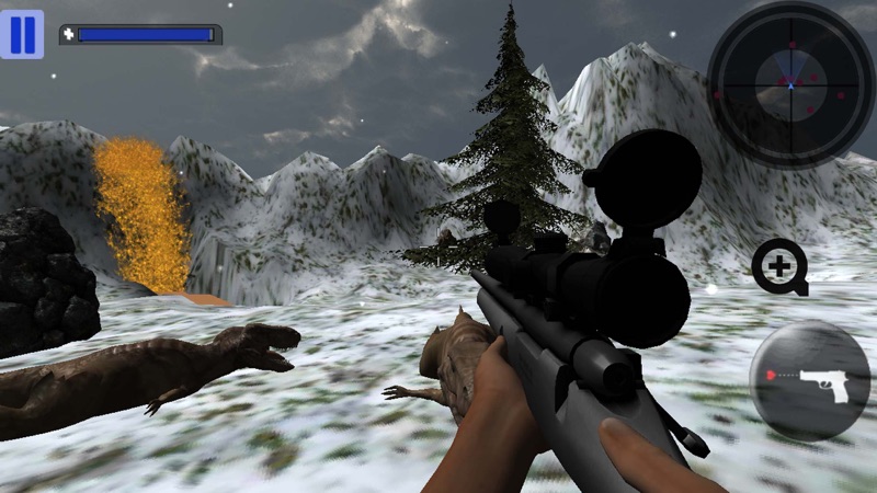 Dino Hunting Sniper 3D screenshot 1