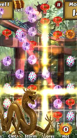 Game screenshot Лаки Дракон Королевство Приключения - Матч Золотой мяч с и сокрушить камни mod apk