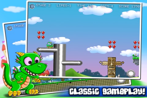 Dragon Fist - Cute Magic City Running Action Game For Kids FREE screenshot 2