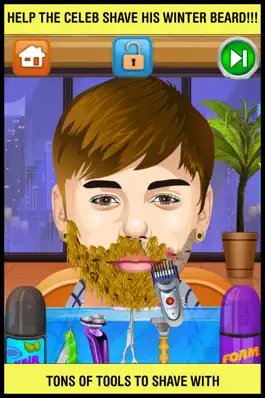 Game screenshot Celebrity Shave Beard Makeover Salon & Spa - hair doctor girls games for kids mod apk