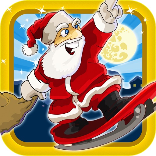 Santa Claus Crazy Polar Ride - Christmas Downhill Sleigh Adventure icon