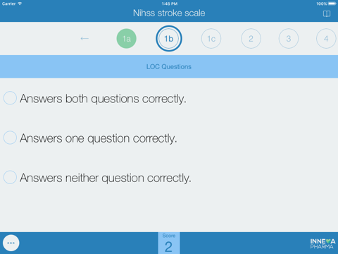 Screenshot #5 pour NIHSS Stroke Scale