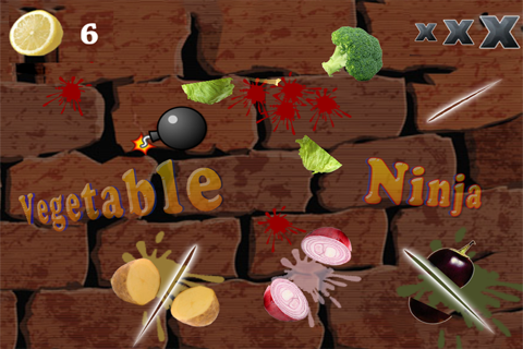 Vegetable Ninza screenshot 3