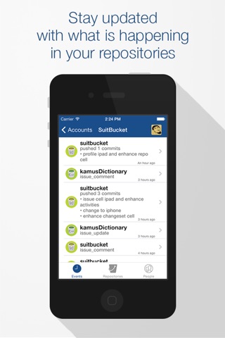 SuitBucket - Bitbucket for iPhone screenshot 2