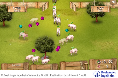 Pig vaccination game screenshot 2