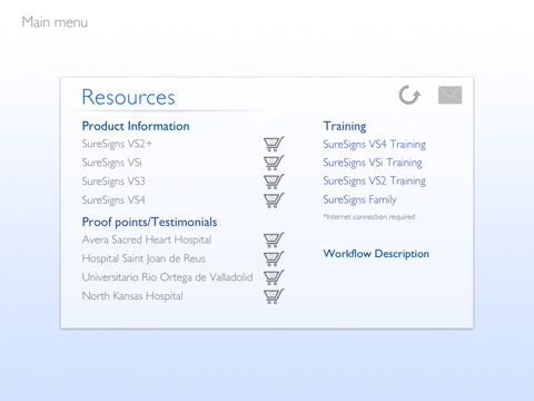 Philips SureSigns VS3/VS4 demonstration screenshot 4