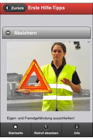 Erste-Hilfe App screenshot 3