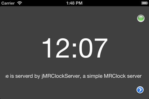 iMRclock screenshot 2