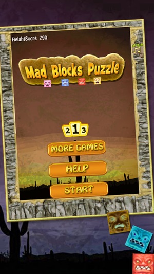Mad Blocks Puzzle