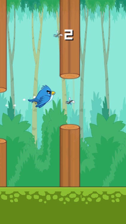 Tiny Flappy Hungry Bird - A clumsy little bird's endless search for food