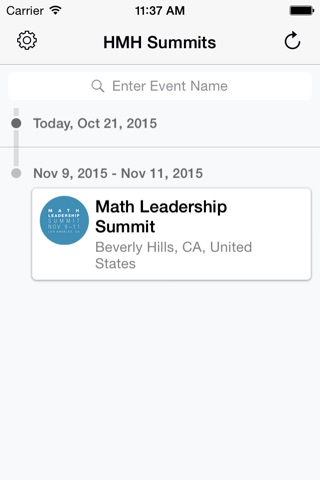 HMH Leadership Summits screenshot 2