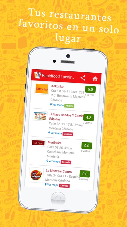 Rapidfood - Pedidos de comida