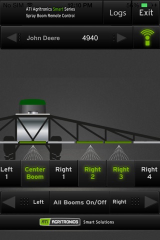 AppliMax Spray Boom Remote screenshot 2