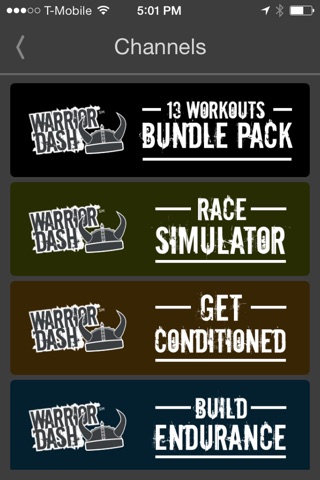 The Official Training App of the Warrior Dash 5k Mud Run screenshot 2