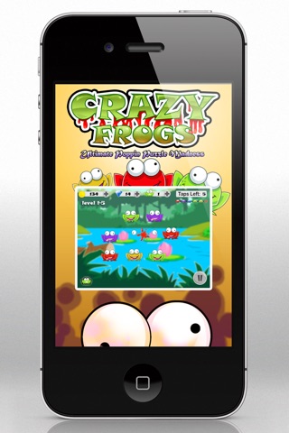 Crazy Frog Match - Fun Tapping Puzzle Blast screenshot 2