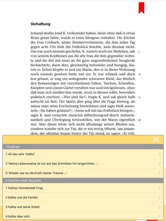 Der Proceß von Kafka -  Edition.Hörbuch  Deutsch-Lektüren zum Lesen und Hören von Klett für Oberstufe und Abitur mit Zusatzmaterialien screenshot-3