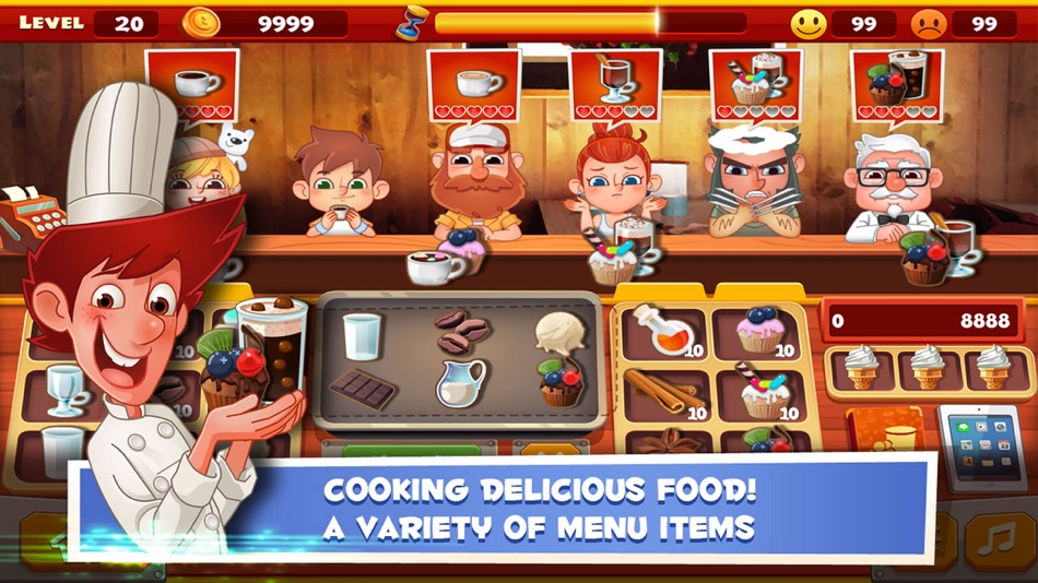 #1. Papa's Cafe : Coffee Maker (iOS) 게시자: 晓翔 黄