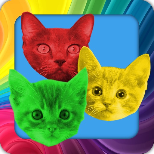 Cat Swap! Cats and Kittens Gem Puzzle Icon