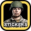 World War Of Heros Sticker Booth - Army Rangers Guy Gear