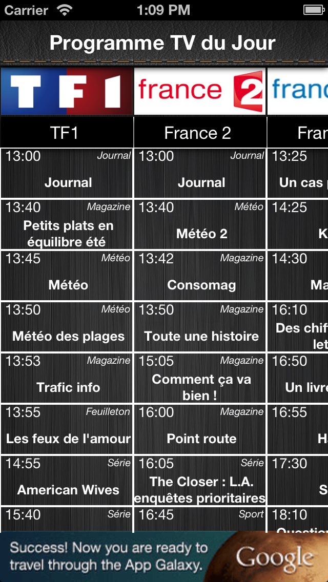 Programme Télé France : La Meilleure App de Programmes TV ! | App Price  Drops