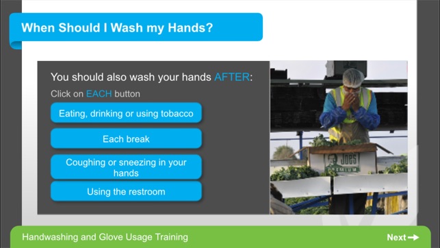 California LGMA Handwashing and Glove Usage Training(圖2)-速報App
