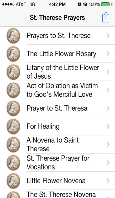 Saint Therese Prayers
