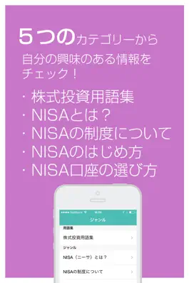 Game screenshot NISA（ニーサ）の始め方 初心者が始める株式投資入門と用語辞典 hack