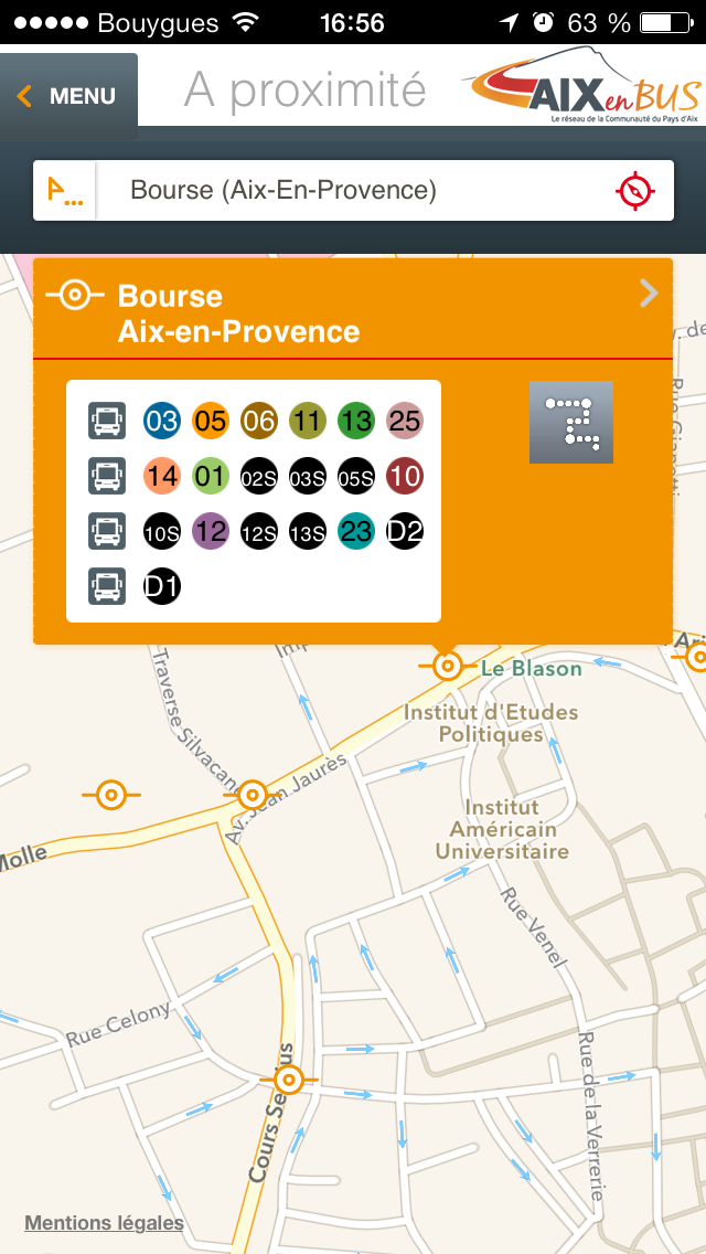 Screenshot #1 pour Aix-en-Bus