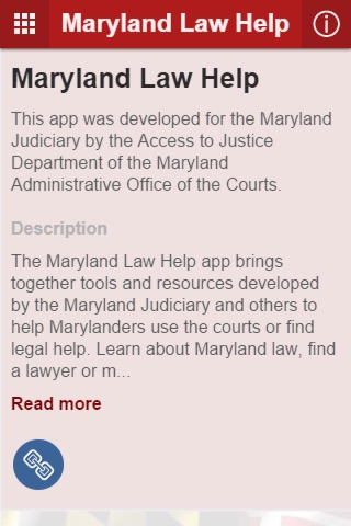 Maryland Law Help screenshot 2