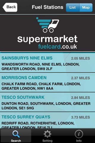 Supermarket Fuelcard screenshot 3