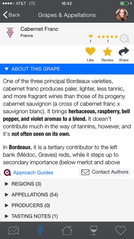 Approach Guides Wine Guide for iPhoneのおすすめ画像2
