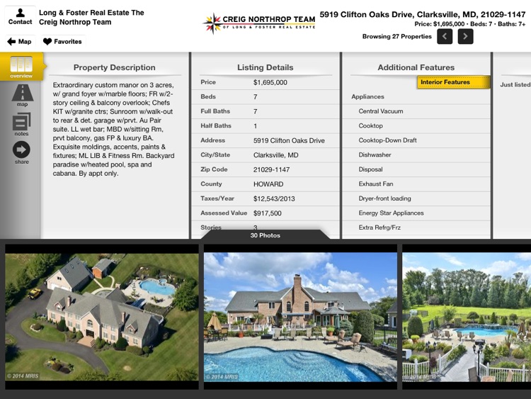 Mobile Real Estate from The Creig Northrop Team for iPad