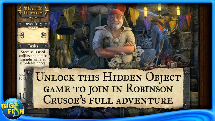 Robinson Crusoe and the Cursed Pirates - A Hidden Object Adventure screenshot-3