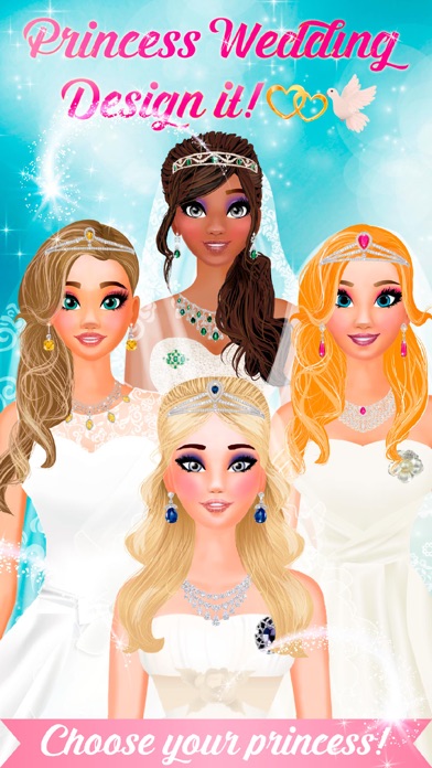 How to cancel & delete Princess Wedding Makeover - Dress Up, Make Up, Tailor and Outfit Maker from iphone & ipad 1