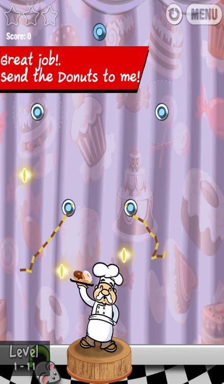 Cut The Donuts yummy : Slice rope to bake bakery cooking Chef screenshot-4