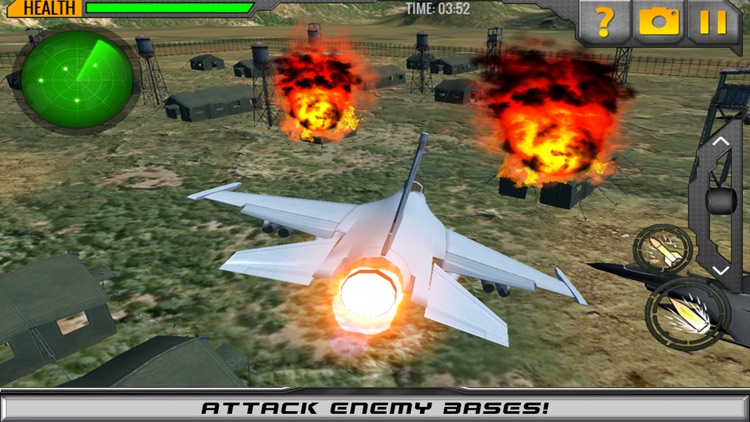 Air Force Fighter Jets Strike 3D Flight Simulator