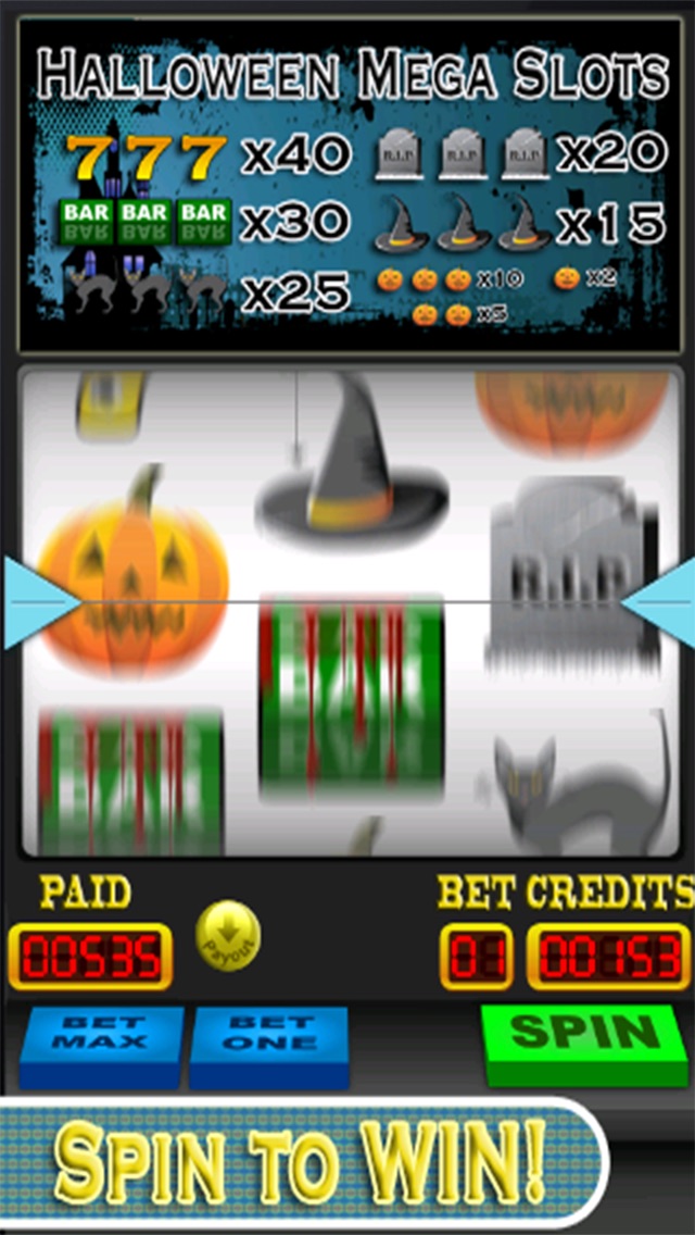 HALLOWEEN MEGA SLOTS- VEGAS CASINO LUCKY JACKPOT BLITZ 1.0 IOS CASINO HALLOWEEN MEGA SLOTS- VEGAS CASINO LUCKY JACKPOT BLITZ 1.0 IOS