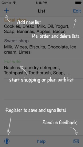 List free - shopping, grocery, syncのおすすめ画像5