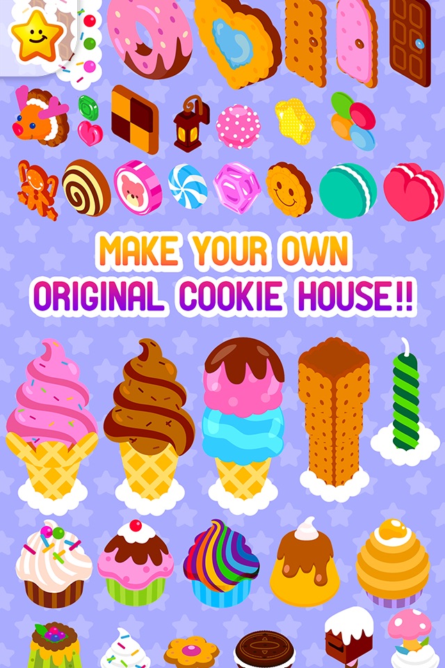 Make a Cookie House! - Work Experience-Based Brain Training App screenshot 2