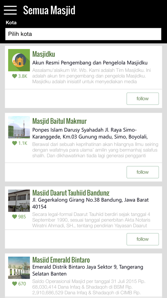 #3. MASJIDKU (iOS) 由: AlgoStudio, CV