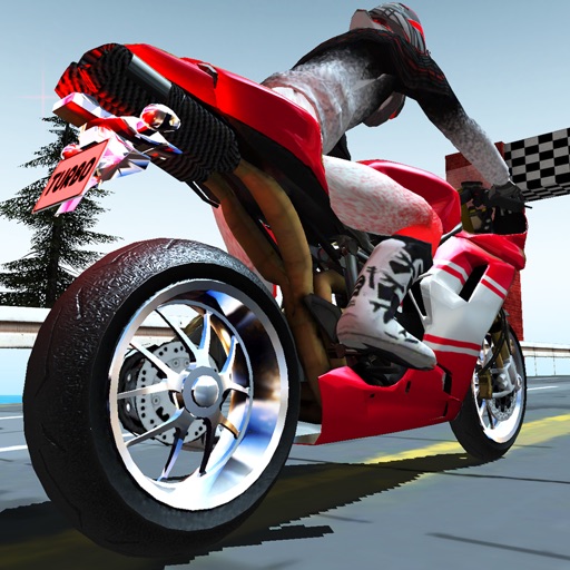 3D Highway Bike Rider Free icon