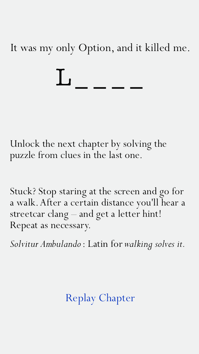How to cancel & delete Wonderland: A Solvitur Ambulando Mystery from iphone & ipad 3