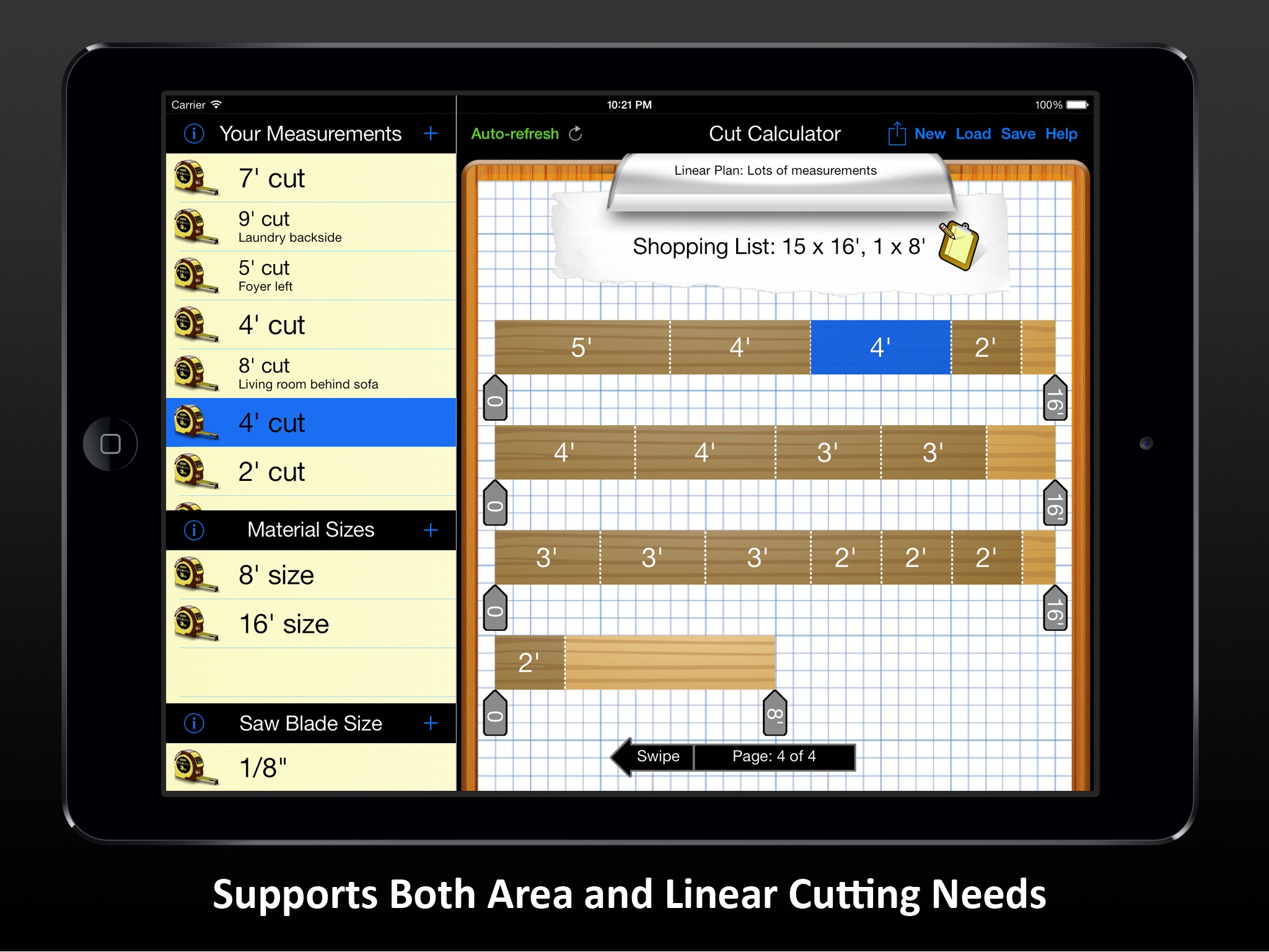 Cut Calculator screenshot 2