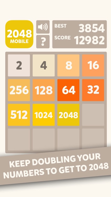 2048 Mobile Logic Game - Join the numbers