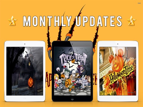 Halloween Wallpapers for iPad screenshot 3