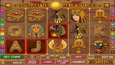Egyptian Casino Slots Game screenshot