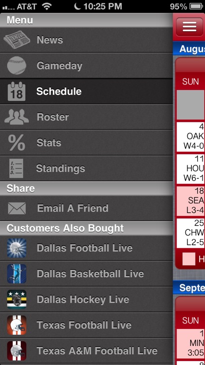 Texas Baseball Live