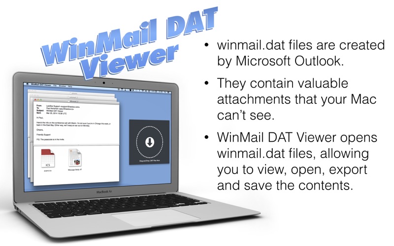 Screenshot #1 for WinMail DAT Viewer Pro