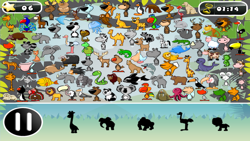 #2. I Spy Hidden Objects at the Zoo : A Spot the Object Picture Puzzle (iOS) 由: DartFrog llc